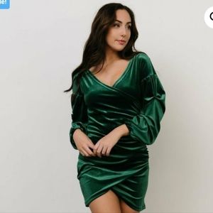 Velvet Emerald Dress
